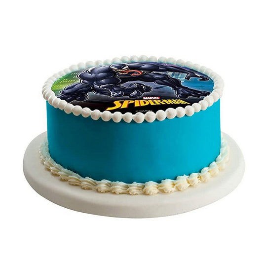 DECOGATO Disque azyme thème Batman, diamètre 20cm Décoration des gâteaux d'anniversaires